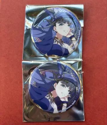 학마스 아마요 츠바메 아라비안 애니메이트 카페 글리터 캔뱃지