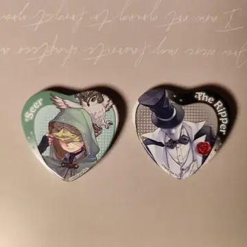 제5인격 스이파라 점쟁이 일라이 리퍼 하트 캔뱃지 발렌타인
