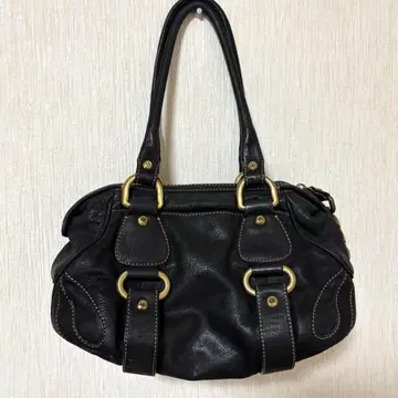 FRANCESCO BIASIA 가죽 미니 보스턴 y2k