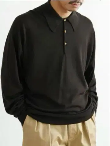 캡틴선샤인 존스메들리 콜라보 니트 피케 셔츠 (XL)