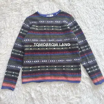 TOMORROWLAND 페어아일 스웨터 멀티 컬러 S 노르딕