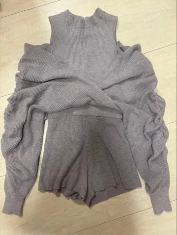 GYDA 레이어드 니트 올인원