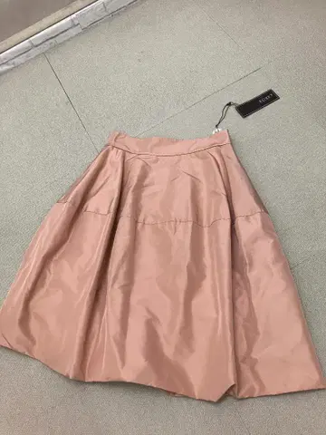 ( K11491 ) 미사용 폭시 FOXEY 레이디 마카롱 실크 스커트