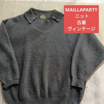 W1188 MAILLAPARTY 니트 구제 의류 USED 빈티지