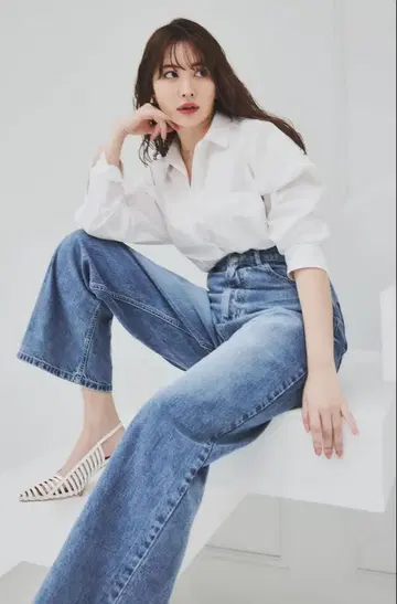 herlipto 밀라노 와이드 스트레이트 진