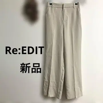 [택 포함 새상품] 리디 컷 트윌 센터 프레스 컬러 슬랙스