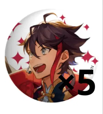 니지산지 사에구사 아키나 FANTASIA 캔뱃지