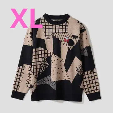 XL 그라니프 나이트메어 비포어 크리스마스 샐리 자카드 니트