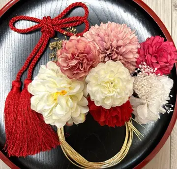 성인식 졸업식 시치고산 사전 촬영 머리 장식