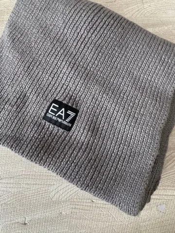 EA7 남성 머플러 그레이