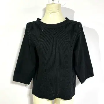 GEORGES RECH 루즈핏 니트 블랙 [ 40 ] 일본제 심플