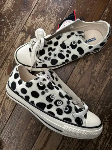 데드스탁 Converse 달마시안 패턴 ALL STAR 24.5