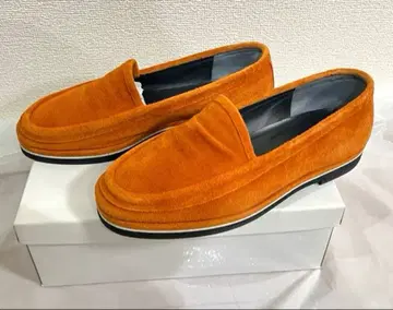 BLOHM STANDARD RATS 블롬 오렌지 스웨이드 로퍼