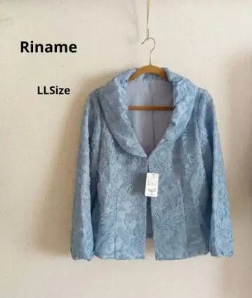 [ 새상품 ] Riname 레이스 라이트 블루 테일러드 자켓 LLSize