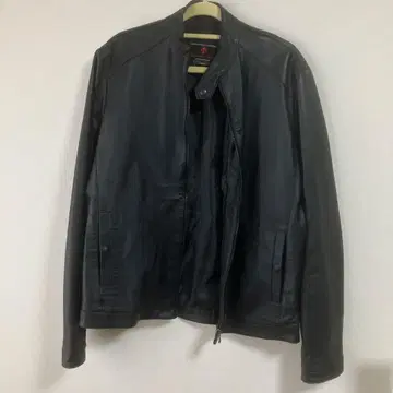 Florence Moon 천연 가죽 라이더 자켓 S 사이즈