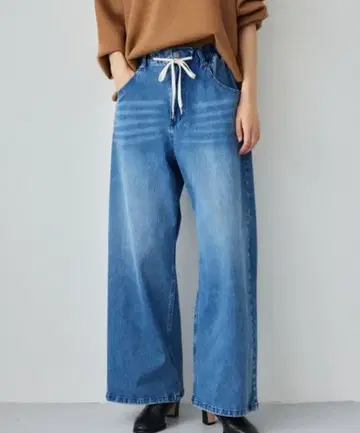 BARNYARDSTORM / 드로스트 와이드 컷 데님