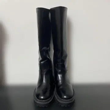 블랙 롱 부츠