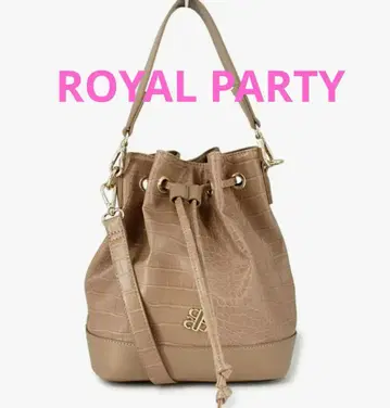 [ ROYAL PARTY ] 숄더백 크로커다일