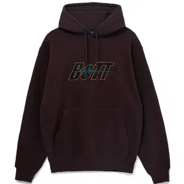 BOTT Space Logo Hoodie 브라운 후드티 L 사이즈