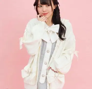 시크릿허니 가디건 화이트