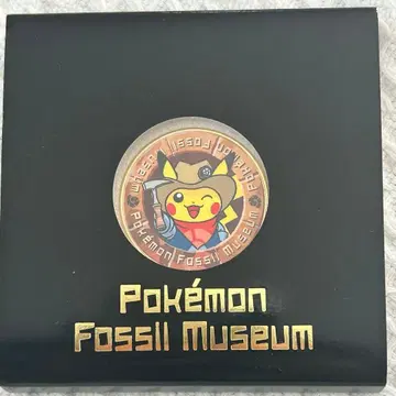 포켓몬 포켓몬 화석 박물관 도쿠시마 현립 박물관 한정판 발굴 피카츄 메달
