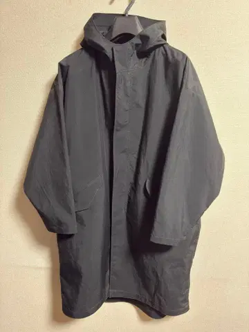 무지 라보 발수 푸드코트 블랙 남녀 공용