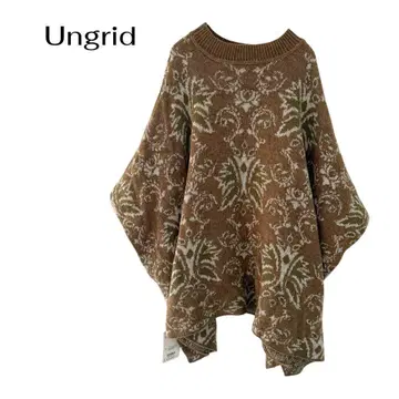 80% 오프! 새상품 UNGRID 판초 아우터 울 모 갸루