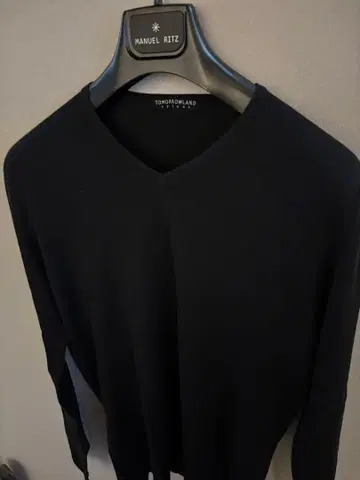 TOMORROWLAND 투모로우랜드 실크, 면, 모, 캐시미어 V넥 니트