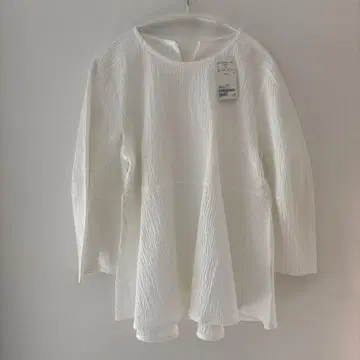 green label relaxing 화이트 블라우스