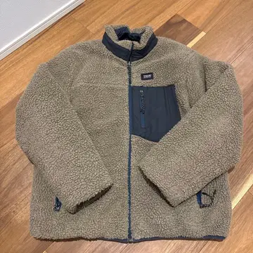 TAION 플리스 자켓 베이지 사이즈 L~XL