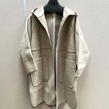 [ 미사용 ] Utao: 경량 컷 후디 코트 베이지 F