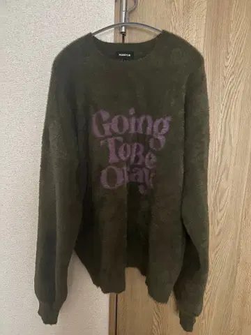 PAGEBOY 올리브 긴팔 니트 F 사이즈