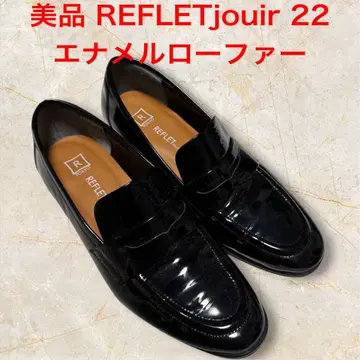 새상품급 REFLETjouir 루플레주이 에나멜 코인 로퍼 22
