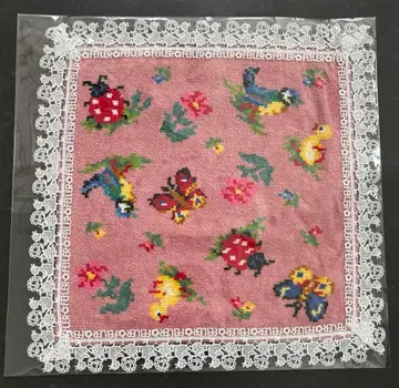 페이러 하이디 친자와 레이스 손수건 타월