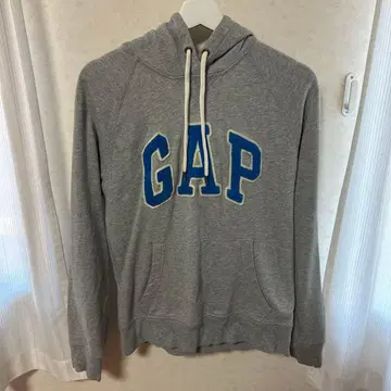 GAP 그레이 후드 부착 후드티