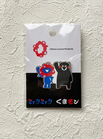 EXPO2025 미야쿠미야쿠 쿠마몬 핀 배지 003