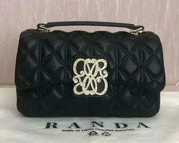 RANDA 2WAY 모노그램 비쥬 퀼팅백