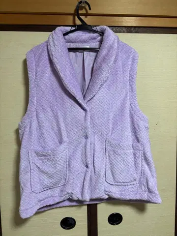 GUINZE 라벤더 보아 겉옷