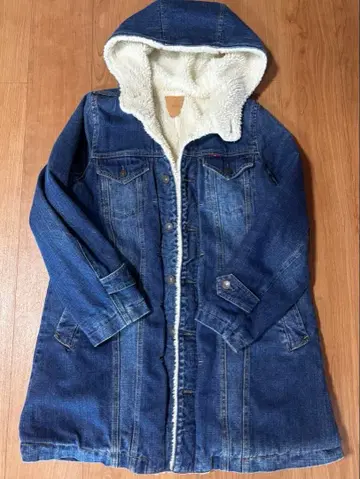 데님 보아 아우터