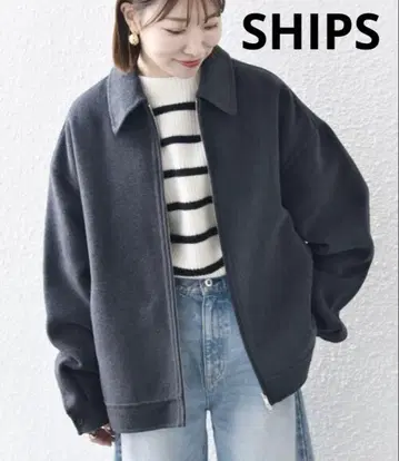 [미사용 새상품] 택 포함 SHIPS any 블루종 아우터