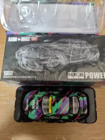 Nissan Skyline GT-R (R33) HKS V1 미니카