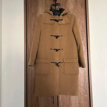 글로버올 더플 코트 카멜색