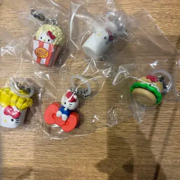 헬로키티 아메리칸 디자인 메지루시 액세서리 전 5종 컴플리트