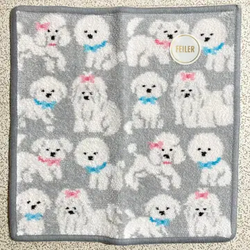 FEILER 페이러 타월 손수건 모후모후 원찬 약 25cm