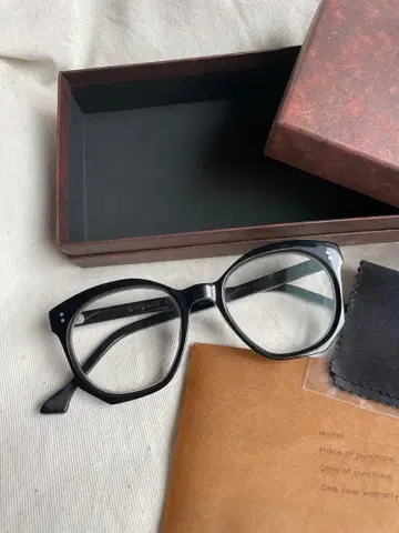 guepard  gp-04 n Noir 블랙 안경 일본제 새상품급