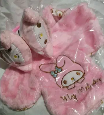 마이멜로디 귀마개와 머플러 세트