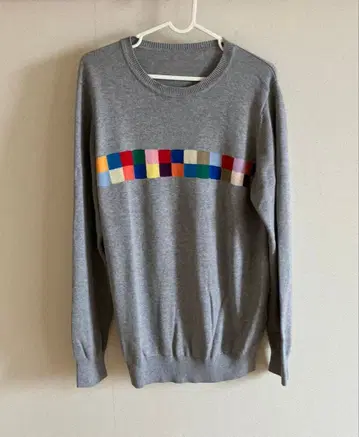 uniform experiment 블록 컬러 그레이 S 사이즈