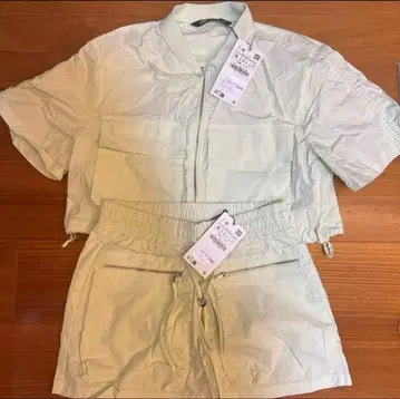 zara 라이트 그린 셋업