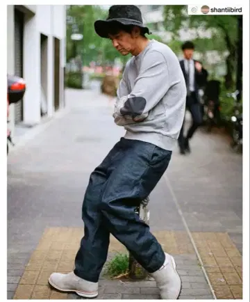 SHANTii SO TIRED 데님 트라우저 사이즈 M 샹티 데님