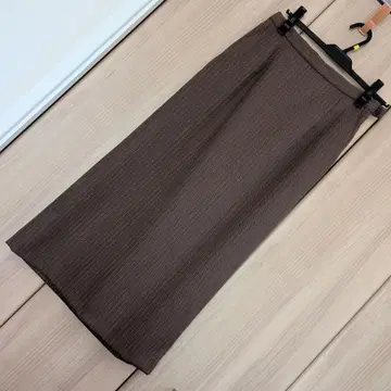 1er Arrondissement 브라운 타이트 스커트